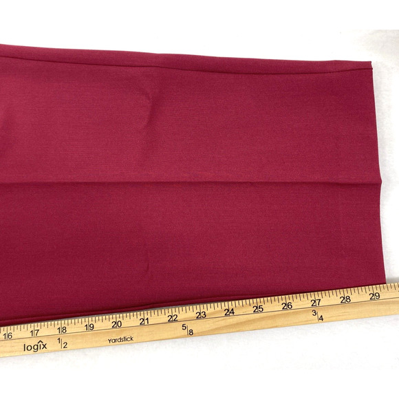 Blair Pants Womens Size 24W Cranberry Red‎ Slacks Polyester Blend Pockets - Picture 9 of 10